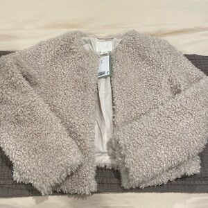 NWT Fab Faux Fur H&M Jacket XS